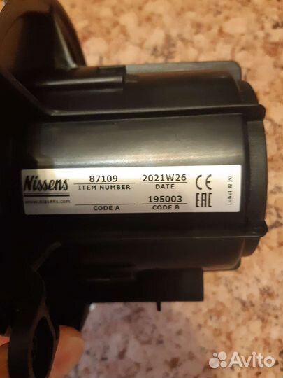 Моторчик печки w204