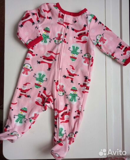 Флисовый комбинезон carters