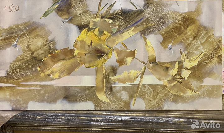 Интерьерная картина маслом на холсте