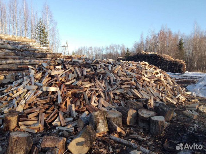 Дрова колотые 6 метров