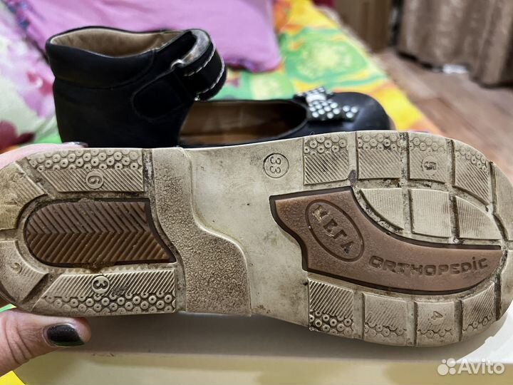 Туфли для девочки ортопедические 33