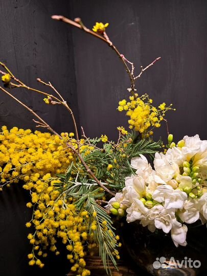 Букет в вазе