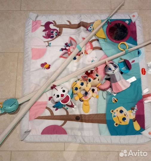 Развивающий коврик tiny love принцесса