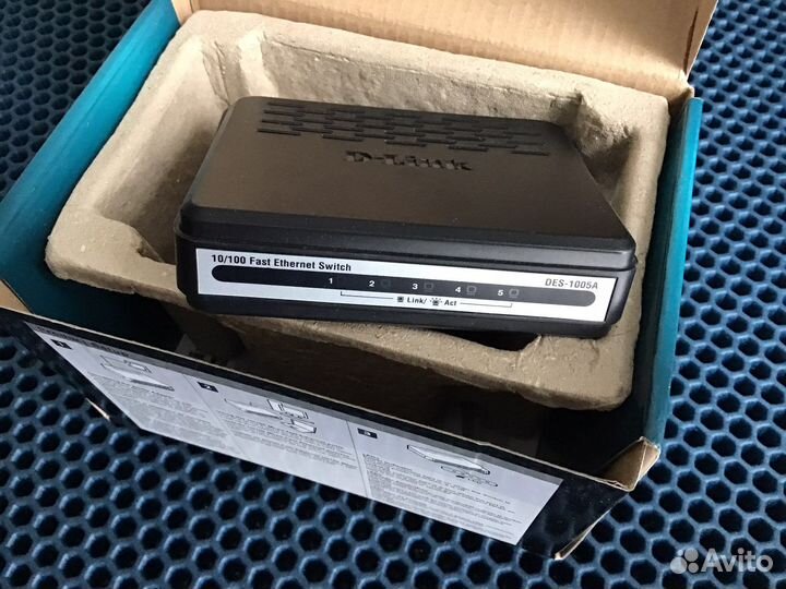 Коммутатор D-Link DES-1005A на 5 портов