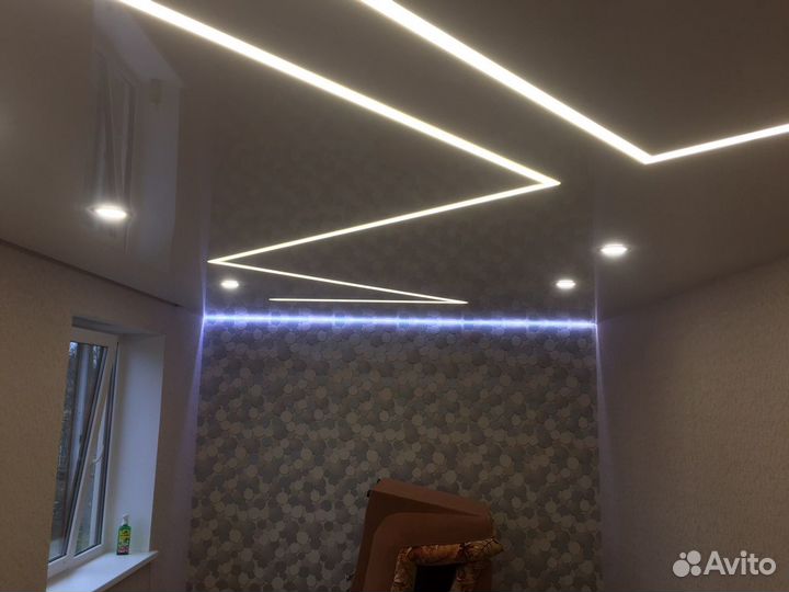 Натяжные потолки и ремонт