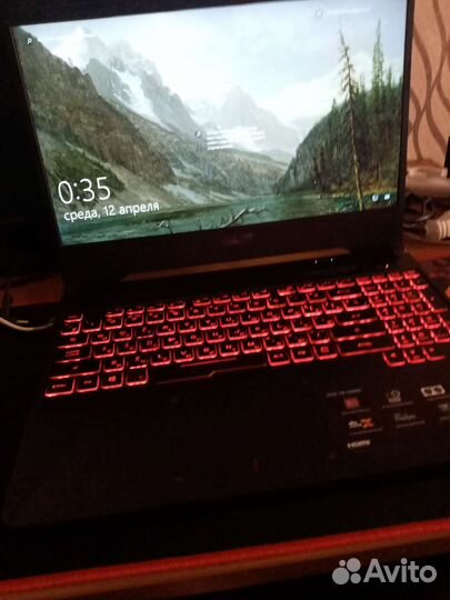 Игровой ноутбук asus tuf gaming fx 505dy