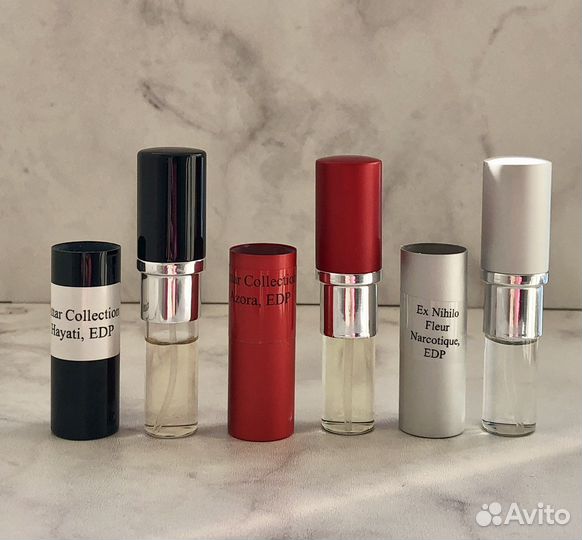 Отливанты нишевой парфюмерии оригиналы