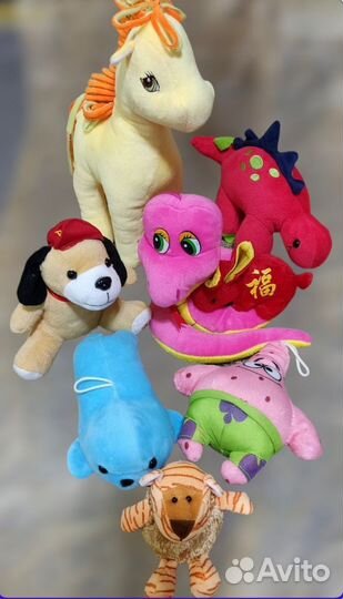 Мягкие игрушки пакетом