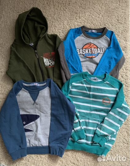 Вещи пакетом на мальчика 110-116