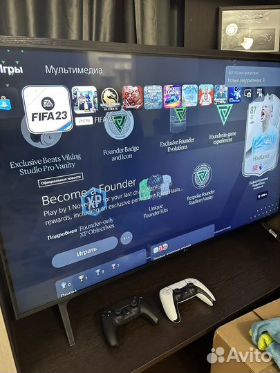 Sony playstation 5 ps5 2 джойстика