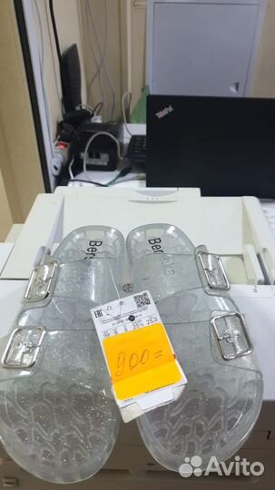 Bershka женские шлепки