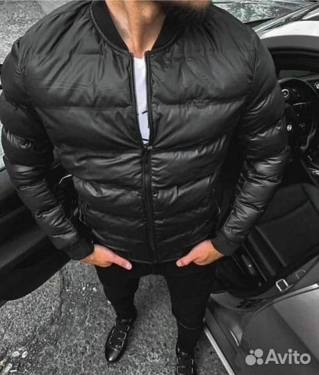 Пуховик мужской armani