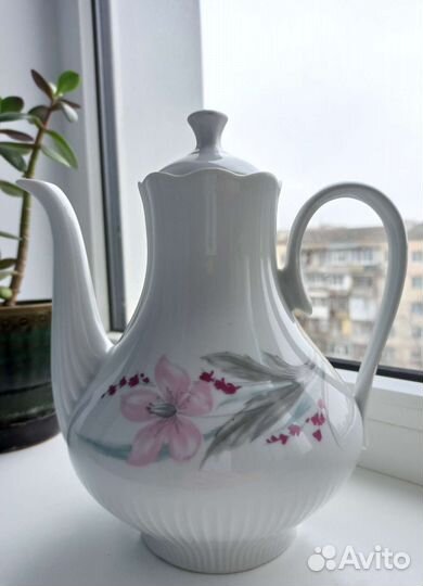 Кофейник чайник заварочный, доливной гдр JLMenau