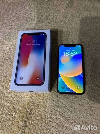 iPhone X, 256 ГБ