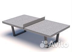 Уличный теннисый стол бетонный