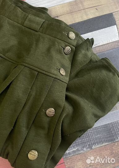 Юбка винтаж 90-е гг хаки