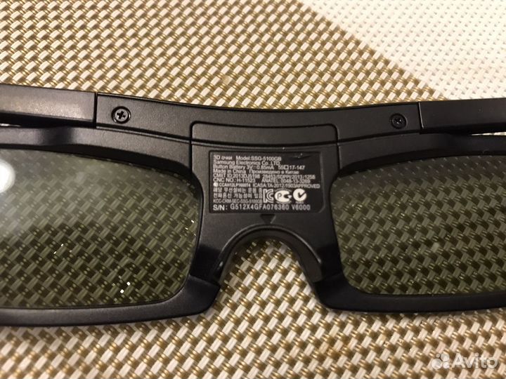 3d очки samsung SSG-5100GB с активной технологией