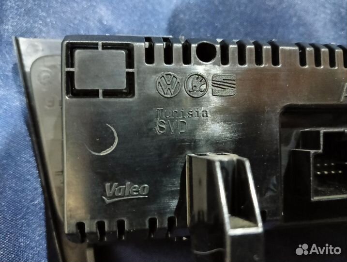 Блок управления климат контролем Шкода Рапид 1