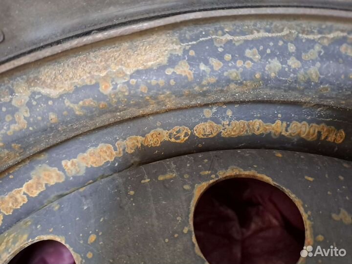 Диски штамповки R15 4 на 100 Hyundai/Kia