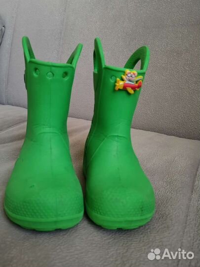Резиновые сапоги crocs c9