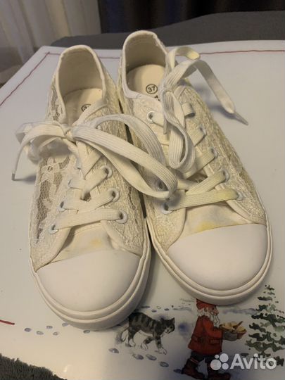 Кеды для девочки размер 37