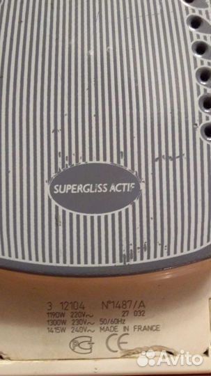 Утюг Tefal на запчасти