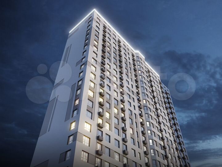 1-к. квартира, 48,8 м², 6/19 эт.