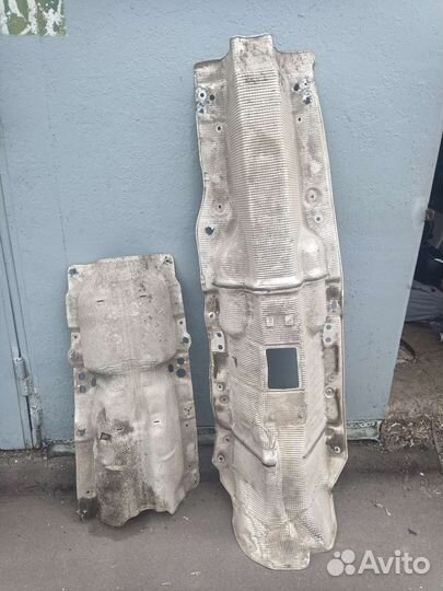 Тепловой экран skoda superb 2