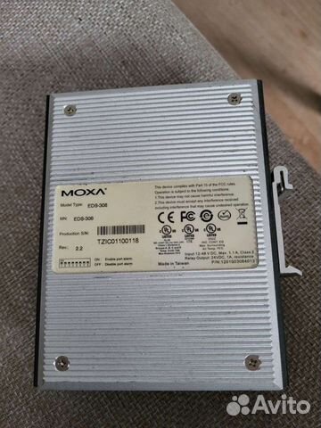 Moxa EDS-308 Ethernet Switch