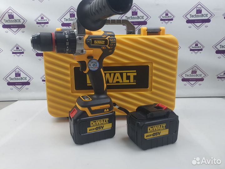 Шуруповерт для ледобура DeWalt 26v 12Ah. Новинка