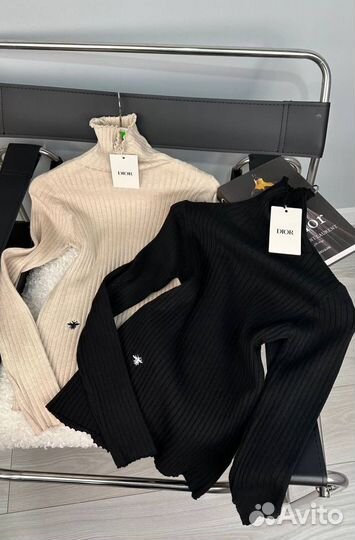 Лонгслив водолазка dior