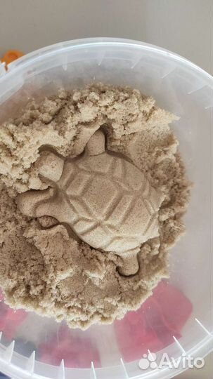 Сенсорный песок+ формочки