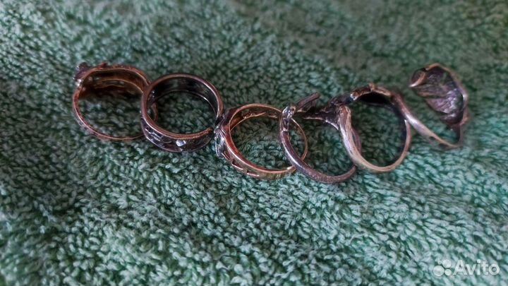 Фигурные кольца пакетом (часть 3)