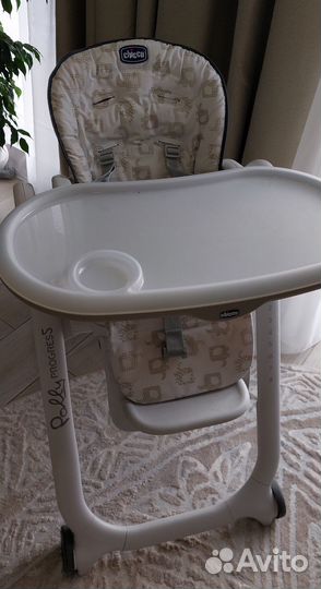 Стульчик для кормления chicco polly progress 5