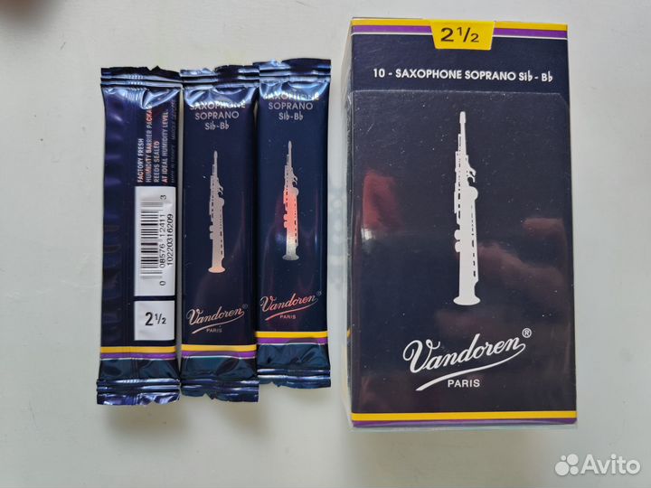Трости для сопрано-саксофона Vandoren