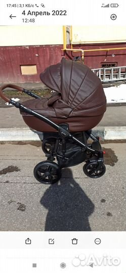 Коляска из экокожи Verdi Explorer 3 в 1