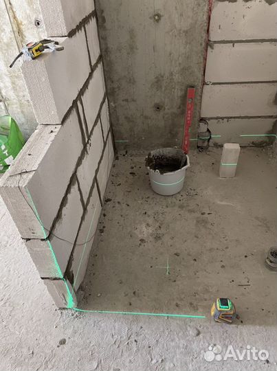 Каменщик.Кладка перегородок из газоблока и кирпича