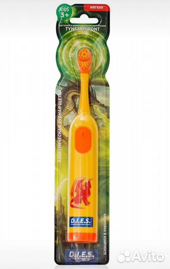 Электрическая зубная щетка детская