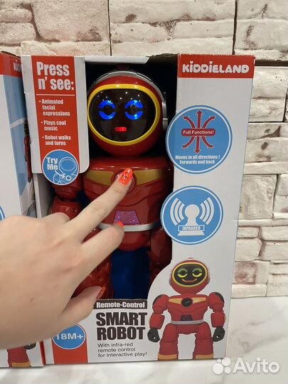 Робот kiddieland с пультом управления новый