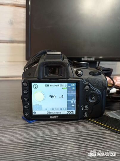 Зеркальный фотоаппарат nikon d3200
