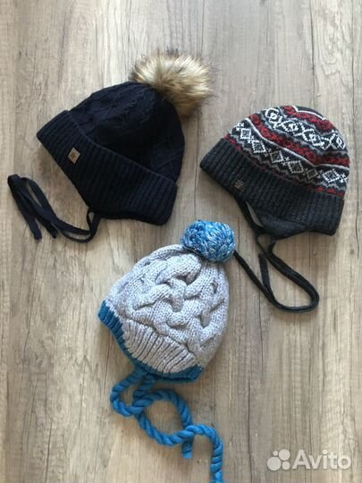 Шапка зимняя в идеале и демисезон шапка / варежки