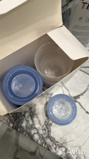 Контейнеры avent для хранения грудного молока