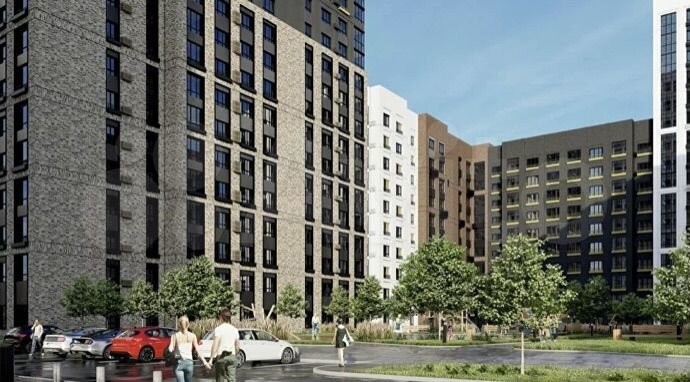 3-к. квартира, 84 м², 2/16 эт.