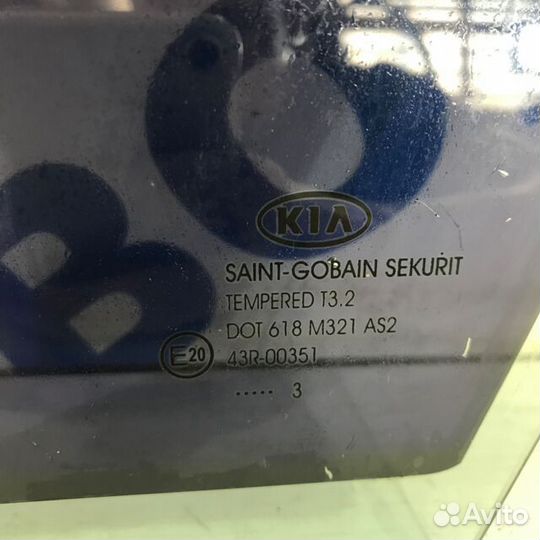 Форточка левая KIA sportage 3 SL 2.0 мт