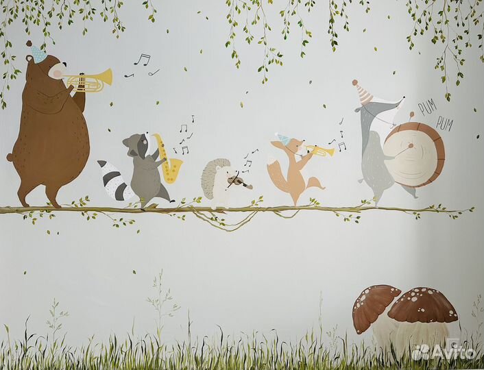 Роспись стен