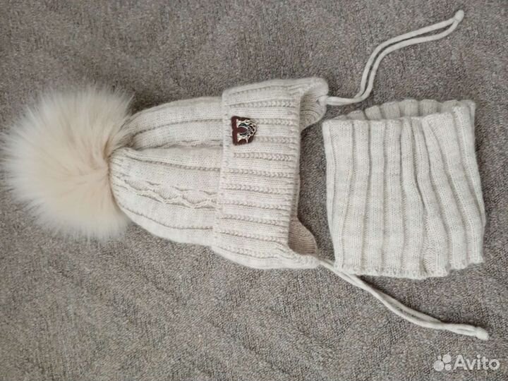 Шапка детская зимняя