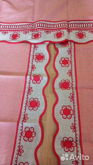 Комплект штор для кухни СССР