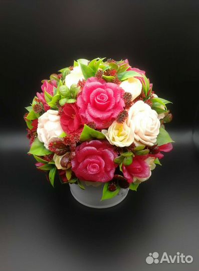 Букеты из мыла ручной работы