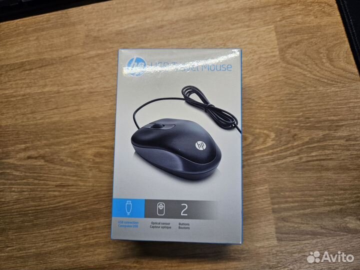 Мышка HP USB Travel Mouse