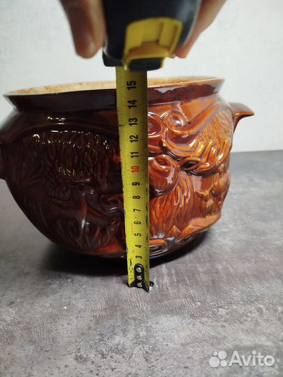 Керамический горшок горшочек для запекания